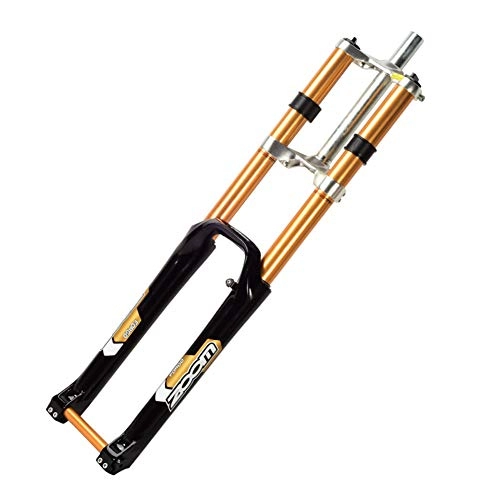 Fourches VTT : HARUONE Mountain Bike Oil Spring Suspension Fourche, DH 26 / 27, 5 Pouces Accessoires Vlo, 170Mm Voyage, 27.5