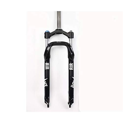 Fourches VTT : HaushaltKuche Fourche de Vélo 26 * 4.0"Fat Spring Spring Spring Spring Spring Fork Pneu Vélo VTT Suspension Fourre-Disque Frein 100mm Voyage for Beach Snow Vélo (Color : 26inch Silver Black)