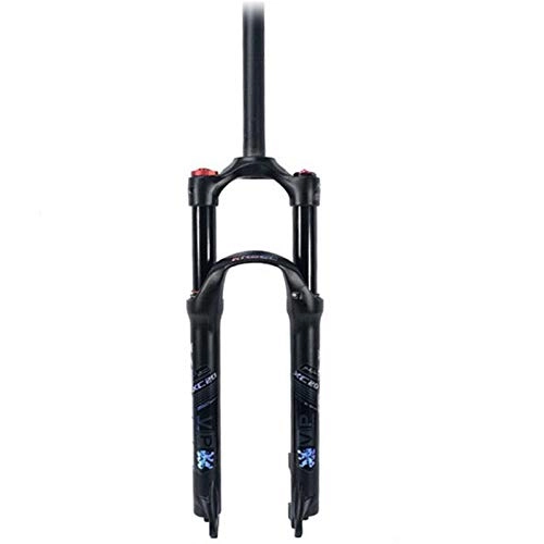 Fourches VTT : HaushaltKuche Fourche de Vélo 26 / 7.5 / 29"MTB Suspension de vélo Fourchette 1-1 / 8 '' 120mm Vélo de Voyage Fourchette de vélos Droite Forks en Aluminium Ultra-léger (Color : 26 Black)