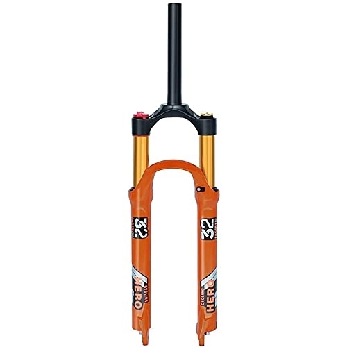 Fourches VTT : JIANCE Fourche VTT 26 Pouces, Amortisseurs Et Suspensions pour Vélo, Alliage De Magnésium De Fourche De Suspension De Vélo De Montagne (Color : Straight Hand, Size : 26 inch)