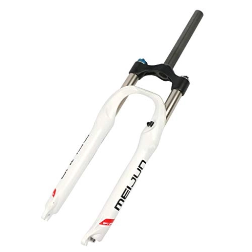 Fourches VTT : JUanben Mountain Fourche Avant Fourche Suspension VTT 26 Pouces, Tout en Alliage D'aluminium Mécanique Ressort De Suspension De La Suspension De La Fourche D'amortissement, pour Accessoires De Vélo