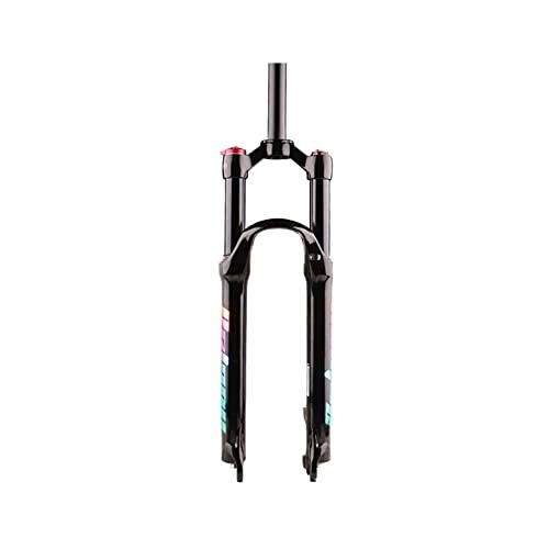 Fourches VTT : JXRYFMCY Fourche de Direction Droite pour vélo 26 / 7.5 / 29 Pouces en Alliage de magnésium VTT VTT Fork Black pour Vélo Accessoires (Color : Black, Taille : 29 inch)
