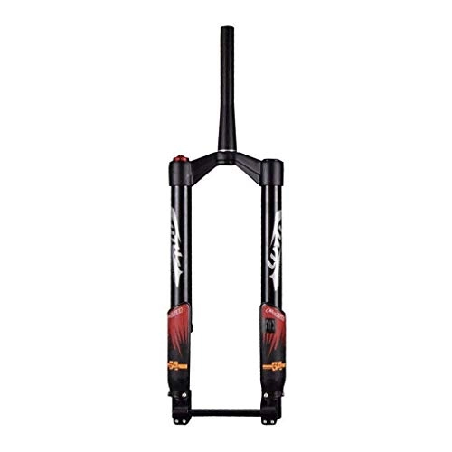 Fourches VTT : KQBAM Fat Bicycle Downhill Fork 26 Pouces Vélo Suspension Fourche 150Mm Largeur pour VTT VTT Gros Pneu 4.8"Air Amortisseur Amortissement Frein À Disque Thru-Axle 15Mm 130Mm Voyage