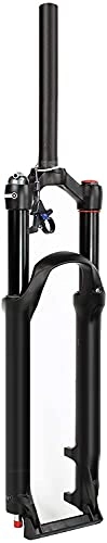 Fourches VTT : LIBINA 26 / 27.5 / 29 inch Bicycle Suspension Air Fork MTB, Straight 1-1 / 8 Ultralight Alloy 9mm QR Disc Brake Bike Forks Black