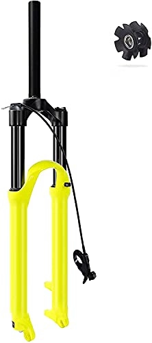 Fourches VTT : LIBINA MTB Suspension Fork 26 / 27.5 / 29 inch 1-1 / 8" Bicycle Air Front Fork for Mountain Bike, Road, City, Disc Brake Bicycle