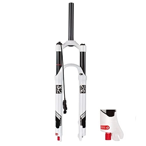 Fourches VTT : lzdasczz 26 27. 5 Fourche à Suspension pour vélo VTT 29 Pouces, Tube Droit en Alliage de magnésium ultraléger 140 mm 1-1 / 8\