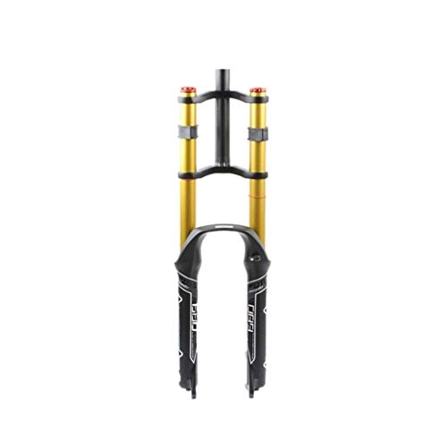 Fourches VTT : NIANXINAN Fourche De Suspension De Vélo De Montagne Ressort De L'air Fourche Suspension Fourche À Suspension De Vélo VTT Fourche Fourche Amortisseur À Gaz Ultraléger pour Accessoires De Vélo