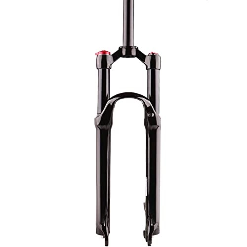 Fourches VTT : Peahog FKM-20 Double chambre à air, fourche avant pour vélo, VTT à double chambre à air, fourche avant à double chambre à air, fourche avant réglable