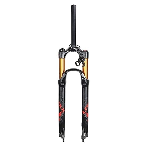 Fourches VTT : QHYXT Fourche à Suspension VTT pour vélo 26 / 27, 5 / 29 Pouces, Amortisseur à Fourche pneumatique pour Rotor de Frein à Disque 160mm