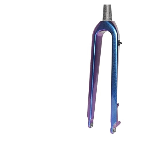 Fourches VTT : RULER F XiaoY Compatible avec la Fourche VTT entièrement en Fiber de Carbone vélo Fourche Avant Frein à Disque Tube Conique 160mm 530g Apparence ultralégère F XiaoY