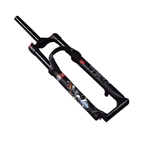 Fourches VTT : SORBEZ Fourche de VTT 26 27.5 29 Pouces, pneumatique à Air 120mm Fourche de vélo Suspension Frein à Disque Accessoires de vélo (Color : BlackManualLock 27.5)