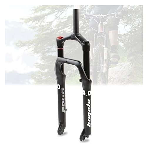 Fourches VTT : SuIcra Fourche à Suspension pneumatique pour Gros vélo, 24 Pouces, 4.0, QR 9x135mm, 1-1 / 8 Pouces, Verrouillage Manuel, VTT, Neige, Plage, Frein à Disque, Fourche Avant de vélo