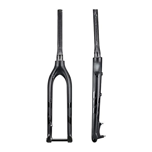 Fourches VTT : SUYUDD Fourche De Vélo 27.5 29 en Fourche Avant Fourche À Suspension Vélo Fourche en Carbone Vélo Rigide VTT Fourche en Carbone Rigide Axe À Travers 15X100Mm Fourches De Montage, 29 Pouces TT