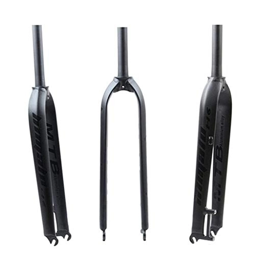 Fourches VTT : TYXTYX Fourche à Suspension de vélo 26"27.5" en Alliage d'aluminium VTT fourches Avant de vélo 29"pour VTT QR 9mm 730g