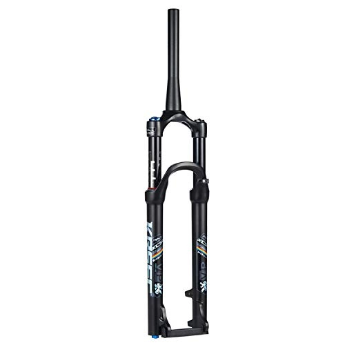 Fourches VTT : Vlo Fourche Suspension 26 Pouces 27, 5" 29er 1-1 / 8" Alliage VTT Air Fourches Voyage: 120 mm (Color : Tapered Tube, Size : 27.5 inch)