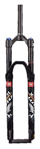 Fourches VTT : Vélo Fourche Vélo Rack 26 27.5 29NCH VTT de la Montagne Suspension Air Fork 1-1 / 8"Amortisseur Tube Droite Tube à l'épaule Lock Verrouille 120mm Fourche à Suspension (Color : 1, Size : 27.5inch)