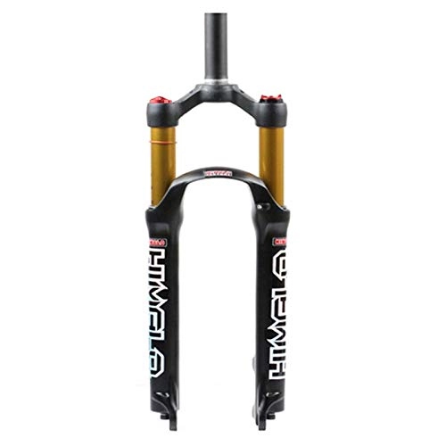 Fourches VTT : WANGT VTT Fourche Avant, Air Suspension Fork Fourchette Design Ultra-LéGer Stabilité Meilleure en Alliage D'Aluminium Alliage De MagnéSium26 27.5 29, d'or, 29