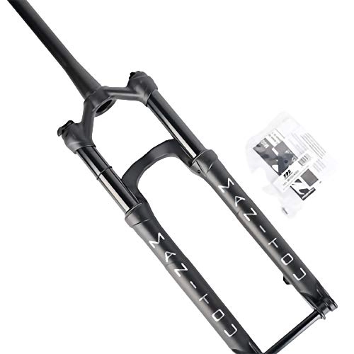 Fourches VTT : WJYCGFKJ Fourches à Suspension de vélo, Fourche Avant 27, 5, 29 Pouces en Alliage d'aluminium Compression Rebond Amortissement Pression d'air Fourche Avant VTT Fourche Avant