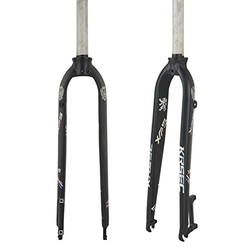 Fourches VTT : WLDOCA Fourche Avant VTT VTT Fourche Avant Universelle en Alliage d'aluminium vélo Frein à Disque Fourche Avant Dure pour 26 / 27.5 / 29 ''XC VTT, B, 685mm