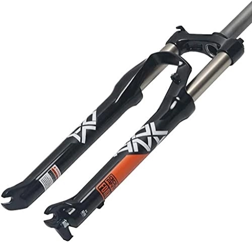 Fourches VTT : ZLYJ VTT Fourche Avant Vélo VTT Fourche Vélo Suspension Fourche Air Fourche 26 / 27.5 / 29 Pouces en Alliage D'aluminium Amortisseur Ressort Fourche C, 27.5inch