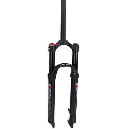 Fourches VTT : ZXCNB 26 27.5 29"VTT Vélo Suspension Pneumatique Fourche Double Chambre À Air Tube Droit 28.6Mm QR 9Mm Voyage 105Mm Frein À Disque À Verrouillage Manuel Ultralight Shock XC