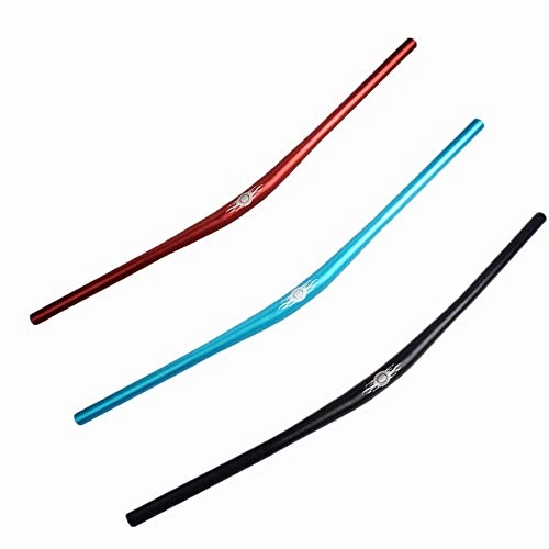 Guidon VTT : Cintre de guidon de vélo Guidon de bicyclette, Guidon en alliage d'aluminium pour VTT, Vélos de route, Course de vélo de montagne longue distance Relax et Repos, 31.8mm 780mm Pour le cyclisme