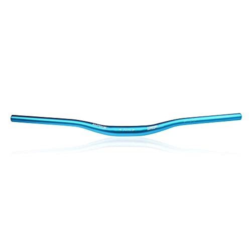 Guidon VTT : Guidon de VTT 31, 8 x 780 mm - Poignées hirondelles - 5 couleurs pour vélos à pignon fixe (31, 8 x 780 mm, bleu)