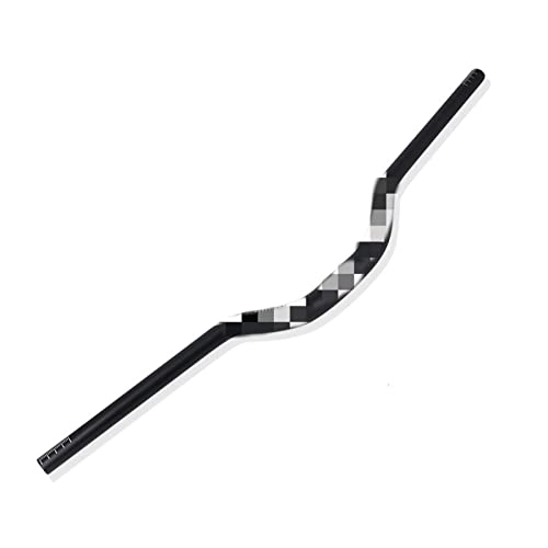 Guidon VTT : Guidon de VTT XC / DH en alliage d'aluminium pour vélo de course 31, 8 mm x 720 mm / 780 mm pour sports de plein air