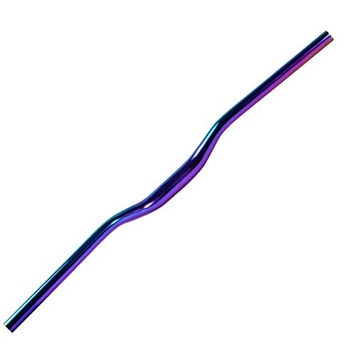 Guidon VTT : Guidon de vélo de montagne 750 mm, guidon de vélo de VTT 31, 8 mm, guidon de vélo de montagne en alliage pour VTT, vélo de descente et course de vélo