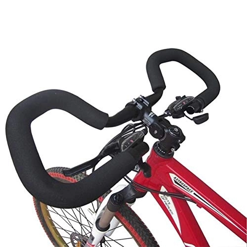 Guidon VTT : Guidon De VéLo, Guidon Route Carbone Vélo Papillon Guidon en Alliage d'aluminium VTT Fixe Vitesse Route Vélo Guidon Guidon Ruban (Color : 1)