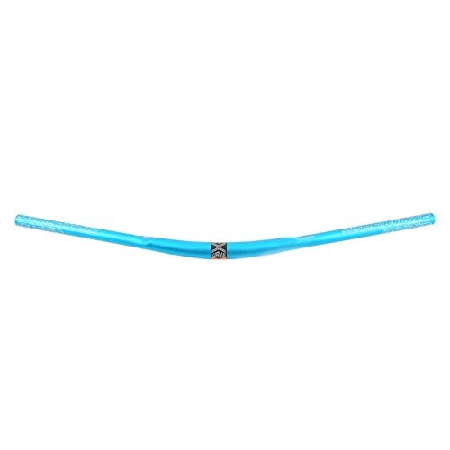 Guidon VTT : Guidons de vélo Vélo de montagne Vélo Vélo Guidon Alliage Aluminium Professional for MTB Pièces de vélo de route de vélo pour les courses de cyclisme de descente ( Couleur : Blue , Size : 3.18x78cm )