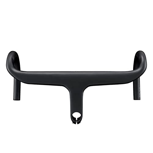 Guidon VTT : LENSHAO Guidon de VTT 2021 robuste en carbone pour vélo de route 28, 6 mm 400 x 110 mm