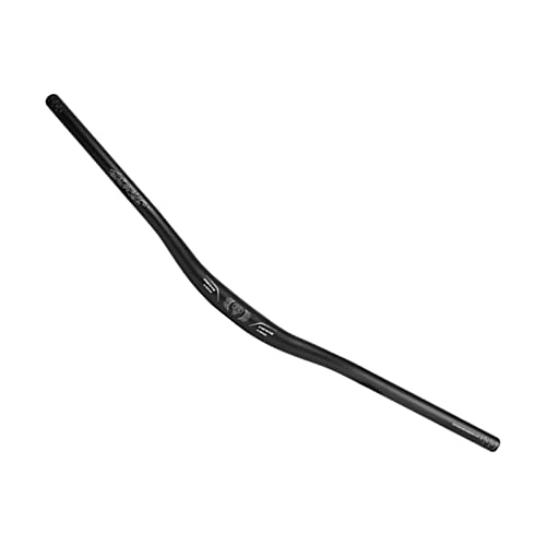 Guidon VTT : LOVIVER Guidon Long de VTT, Contrôle Flexible, Absorption des Chocs, 31, 8 mm, Barre Riser, Guidon, pour Dirt Bikes / Descente / Cyclisme / Vélo de Route, 720mm Noir