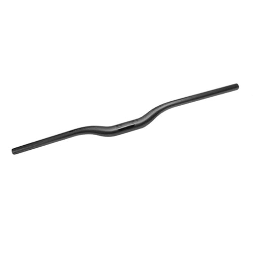 Guidon VTT : LUOSHUO Guidon Velo Guidon de vélo de Fibre de Carbone Complet MTB Bicyclette BMX Barre de Barre de Barre 3K Matte Black Bright Droite / Bend Guidon Barre de Cyclisme Guidon VTT (Color : Bend 640mm)