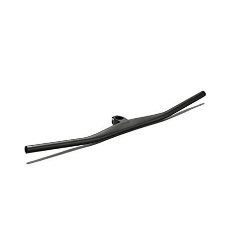 Guidon VTT : MVAOHGN Fibre de Carbone complète MTB Guidon intégré BMX Racing Bikes Guidonbar UD Barres de poignée de vélo Mat 720 / 740 / 760mm pièces de vélo (Color : 740X50)