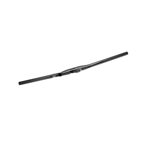 Guidon VTT : NMNMNM Guidon de vélo entièrement en Fibre de Carbone Guidon de vélo VTT Guidon 3K Noir Mat Brillant Guidon Droit / plié Guidon de vélo Sports de Plein air (Color : Bend 640mm) (Straight 580mm)