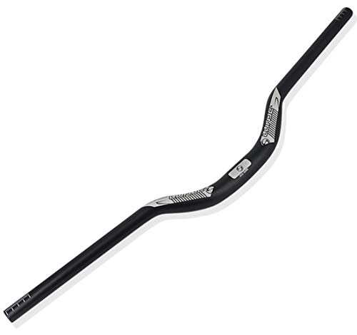 Guidon VTT : OUYA Guidon de vélo Ultra-léger en Alliage d'aluminium Descente VTT Guidon 31.8mm pour VTT vélo Cross-Country compétitions pièces, 780mm