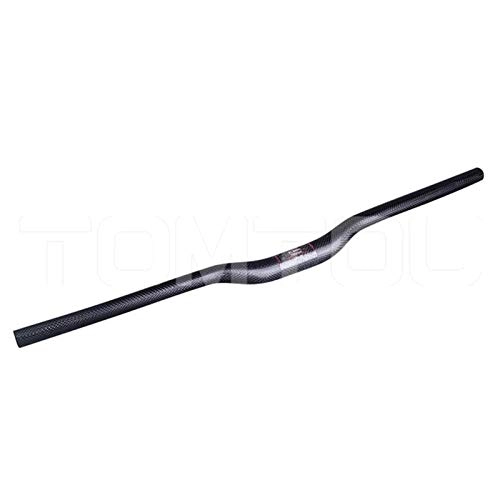 Guidon VTT : PACPL Guidon de vélo de Carbone MTB 3K Matte Fibre de Montagne Vélo de VTT Barre Droite 31.8mm (Color : 3K Matte Rise, Size : 620mm)