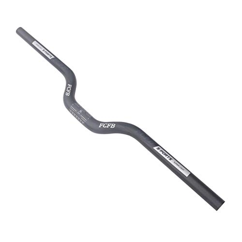 Guidon VTT : PPLAS Nouveau Guidon de Carbone Guidon de Voiture for Enfants 5.4 * 460 / 480 / 56 / 520 / 540 / 620 / mm BMX Guidon Guidon de Velo Route (Color : 580mm)