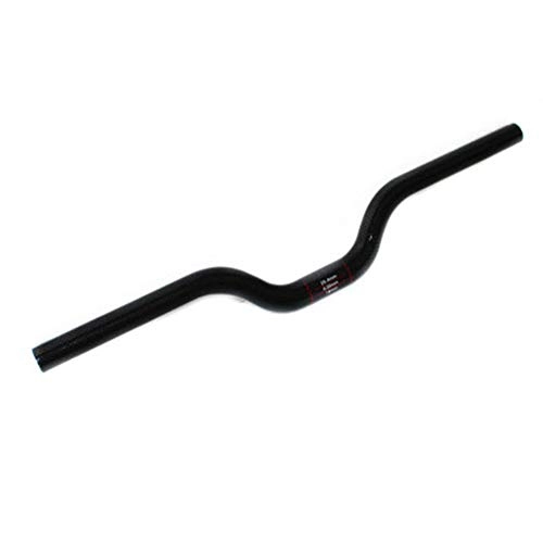 Guidon VTT : QBIL Guidon de vélo de Montagne en Fibre de Carbone Complet Guidon de vélo 25, 4mm 400mm à 600mm Petit diamètre Performance Guidon, 25.4 * 680mm