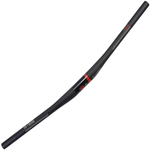 Guidon VTT : QUALITY MERCHANT Guidon de vélo ergonomique de 31, 8 mm, pour VTT, classique, entièrement en fibre de carbone, accessoires de vélo de montagne, guidon de randonnée extra long (720 mm)