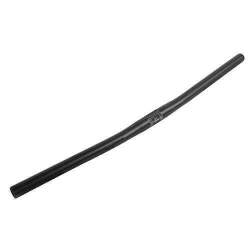 Guidon VTT : SALUTUYA Guidon de vélo de Cyclisme à Haute dureté en Alliage d'aluminium pour VTT vélo de Route de Montagne Convient pour Pince 25.4 MM(Straight Handle)