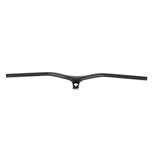 Guidon VTT : SALUTUYA Mat 17 degrés 800x100 intégration de vélo Guidon Avaler Guidon Avaler léger Longue durée de Vie, pour Ordinateur de vélo GA-rmin, pour VTT