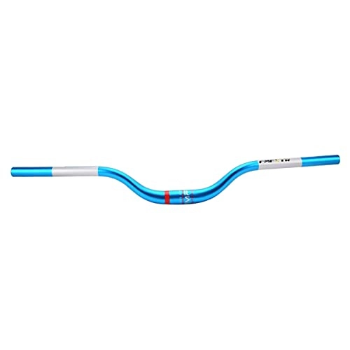 Guidon VTT : SM SunniMix 720mm Vélo Riser Guidon Montagne, Route, Descente Vélos 31.8mm Tiges Haute élévation Guidon 60mm - Bleu