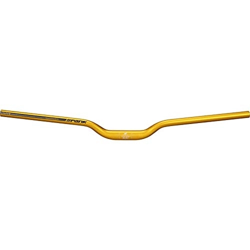 Guidon VTT : Spank Cintre Spoon ¯31, 8mm, 800mm Rise 40mm Gold VTT Adulte Unisexe, 31.8mm