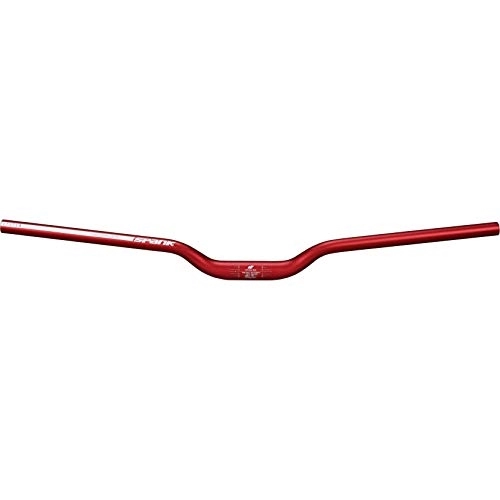 Guidon VTT : Spank Cintre Spoon ¯31, 8mm, 800mm Rise 40mm Red VTT Adulte Unisexe, 31.8mm