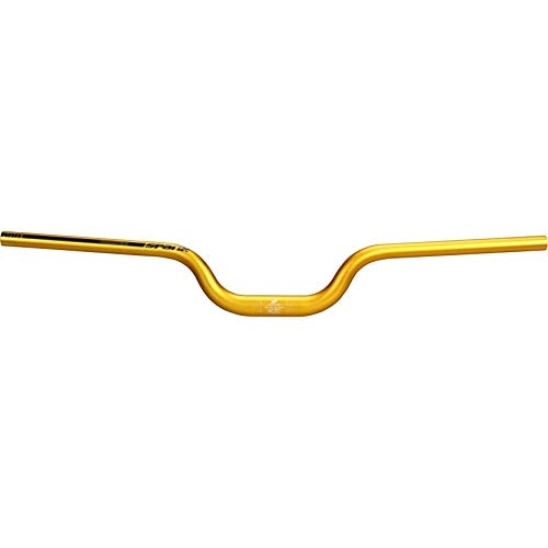 Guidon VTT : Spank Cintre Spoon ¯31, 8mm, 800mm Rise 75mm Gold VTT Adulte Unisexe, 31.8mm