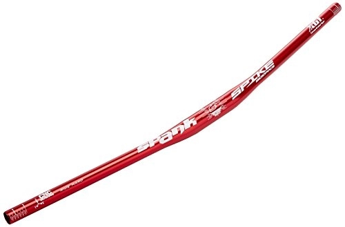 Guidon VTT : Spank Spike Guidon VTT Mixte Adulte, Rouge, 5 mm