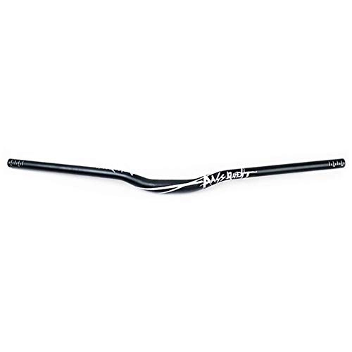 Guidon VTT : SSSSY Guidon Vélo Guidon 720 / 780mm VTT VTT en Alliage d'aluminium de Course Swallow en Forme de Guidon for VTT Wake (Color : 720mm Black White)