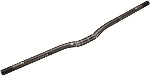 Guidon VTT : Style de vie Guidon en fibre de carbone 25, 4 mm BMX / MTB / petit vélo / guidon de vélo pliant Ensemble de guidon en fibre de carbone 3 pièces (taille : 400 mm) Pratique